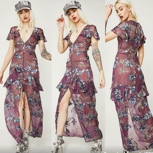 Make an offer! For Love and Lemons Cleo Maxi Dress Size M NWOT